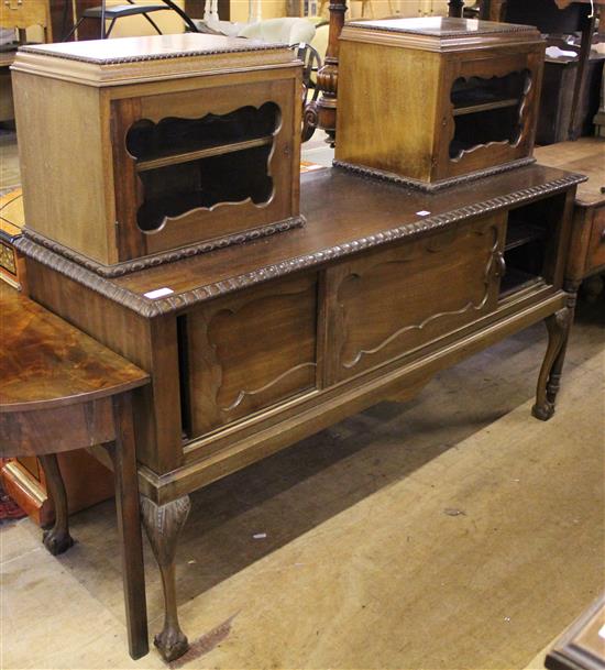 Chippendale style mahogany sideboard